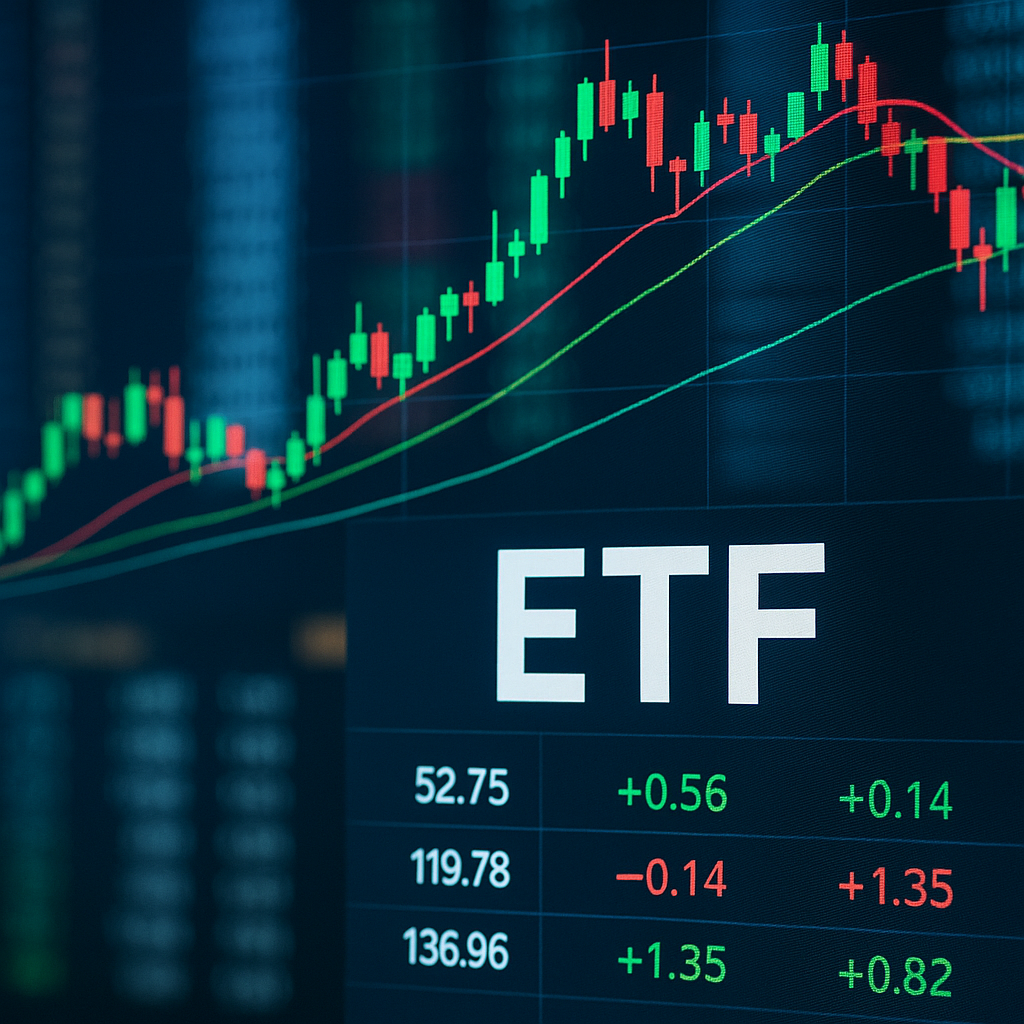Grafico Borsa Valori con ETF