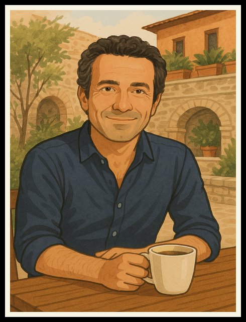 Annibale Marsili autore - immagine stilizzata